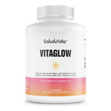 Vitaglow - Ácido Hialurónico, Biotina, Colágeno, Keratina, Retinol, Bambú + Complejo B Y Zinc, 18 Ingredientes Activos 200 Cápsulas