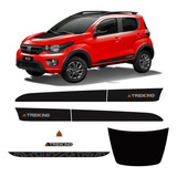 Kit Faixa Fiat Mobi Trekking 2020/ Adesivo Modelo Original