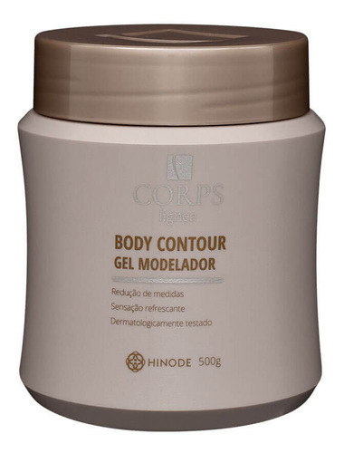 Gel De Contorno Corporal Body Hinode - Body Contour Corps Hnd 500grs