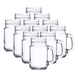 12 Pack Mason Jar Mini Con Asa 4 Oz Vaso Frasco Tarro Vasito