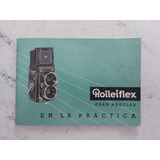 Antiguo Manual Rolleiflex Fotografía Gran Angular. Ian 976