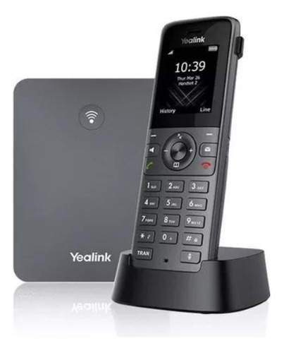 Telefone Ip S/fio Yealink W73p  Padrão Dect 10 Contas Sip