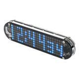 Kit Reloj Alarma Led Diy Ds3231 Dot Matrix. Estuche Transp