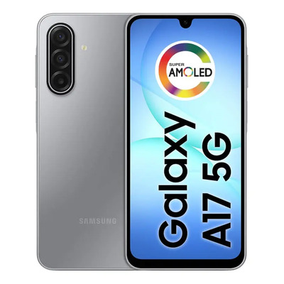 Teléfono móvil Samsung Galaxy A17 5G con IA, 256 GB, 8 GB de RAM, cámara de 50 MP, pantalla 6.7, NFC, IP54, gris | Envío gratis