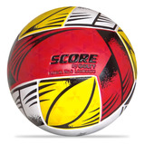 Balón Fútbol Score By Golty Tribal N°4-rojo/blanco