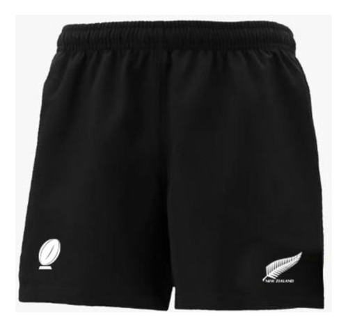 Short De Rugby Picton All Blacks Entrenamiento Reforzados