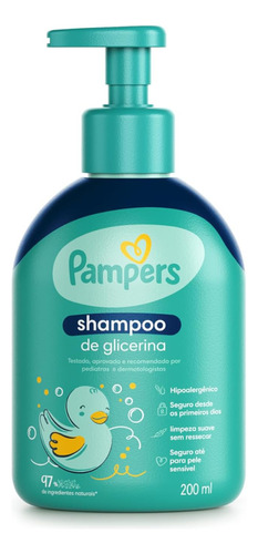 Pampers Shampoo De Glicerina 200ml