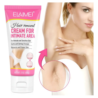 Crema Depilatoria Intima + Axilas + Bikini Elimina Vello 60g Sensible | MercadoLibre