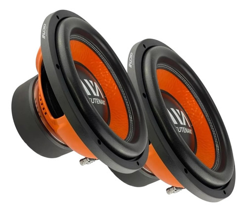 Par De Bajos Subwoofer 12pul 800wrms Lt124 Teniente Waraudio