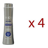 Pack X 4: Shampoo Violeta Sin Sal 400ml 