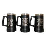 Caneca Térmica Personalizada 709ml Inox Com Frases Cerveja