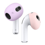 Almohadillas De Silicona Para AirPods 3 X2 Pares En Colores