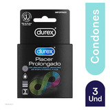 Condones Durex Placer Prolongado X 3und