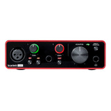  Focusrite Scarlett Solo Interfaz Audio Usb 3era Generación