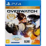 Overwatch: Game Of The Year Edition - Ps4 - Novo E Lacrado!