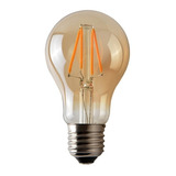 Ampolleta Led A60 Vintage 6w E27 2700k Ambar