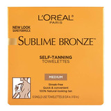 Bronceador  Loreal Paris Sublime Bronze Toallitas Autobronce