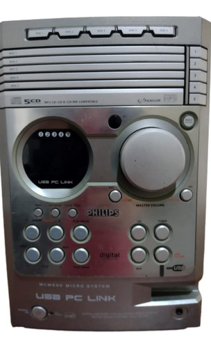 Mini System Philips Mcm 530, Para Peças, Não Liga Leia
