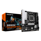 Placa Mãe Gigabyte B650m Gaming Wifi Amd Am5 Ddr5 Matx Ryzen Cor Branco