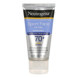 Protetor Solar Facial Neutrogena Sport Face Oil Free Fps 70+