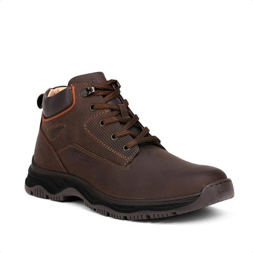 Bota Caballero Dockers Casual Piel D220541 Chocolate