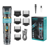 Máquina Cortar Pelo Clipper Vgr V-695 Recargable Ajustable