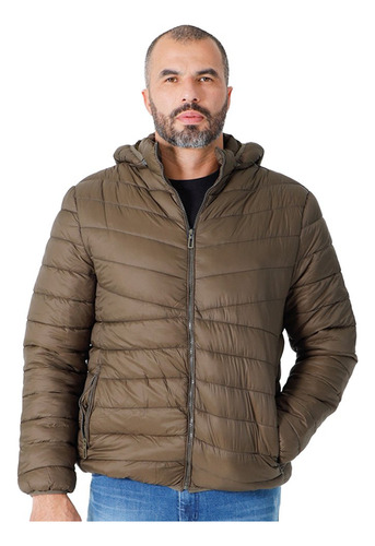 Jaqueta Masculina Nylon Plus Size Frio Intenso Bobojaco