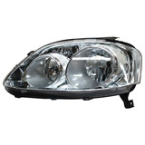 Par De Faros Volkswagen Crossfox 2008 Doble As Fondo Cromo