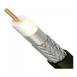 Cable Coaxil Rg 6 X 100m + 40 Conector + Derivador + Grampa