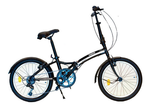 Bicicleta Paseo Plegable Rodado 20 Randers Cambios Shimano  