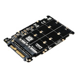 Tarjeta De Puerto Dual M2 Nvme Y Sata Ro U2 Sff8639