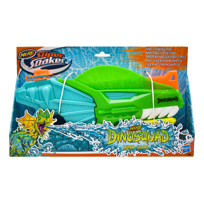 Nerf Super Soaker Dinosquad Dino-soak Lanzador Agua Hasbro Color Verde | MercadoLibre