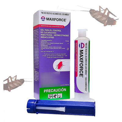 Maxforce Jeringa Veneno Mata Cucarachas De 30 Gr Max Force | MercadoLibre