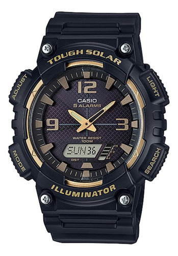 Reloj Para Hombre Casio Aq_s810w_1a3v Negro