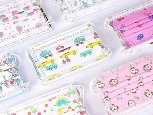 Barbijos Descartables Tapaboca Máxima Proteccion Caja X 100