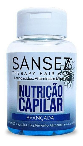 Sansez Hair Nutrição Capilar Avançada Oficial 30 Cápsulas