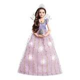 Muñeca Barbie Con Vestido Iluminado De Clara De Disney