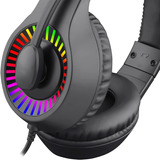 Headset Gamer T-dagger Caspian Rgb 3.5mm Usb Preto T-rgh211