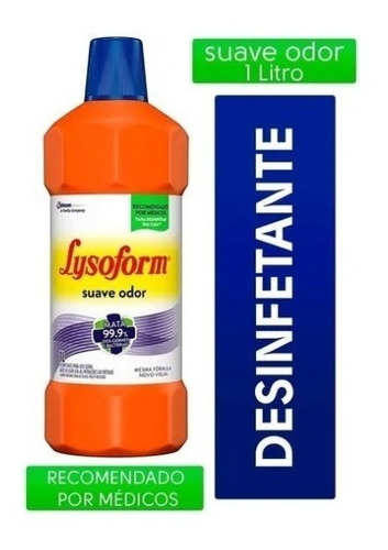 Desinfetante Lysoform Bactericida 1 Litro