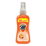 Repelente Spray Sem Fragrância Sbp Advanced Frasco 100ml Grátis 20% De Desconto