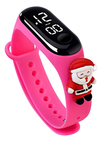 Reloj Digital Led De Reino Unido Para Niñas, Correa Ajustabl