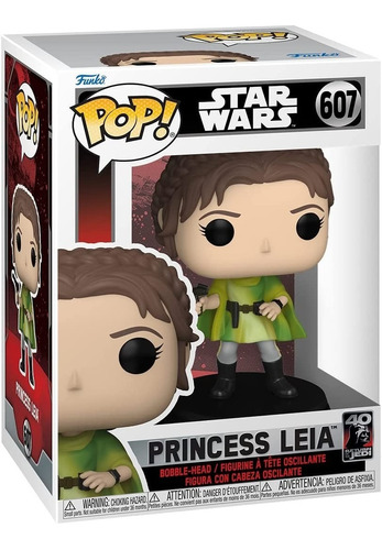 Funko Pop Star Wars Return Of The Jedi 40th Princess Leia