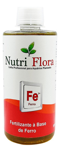 Fertilizante De Ferro Fe 2+ - 500ml Para Aquários Plantados