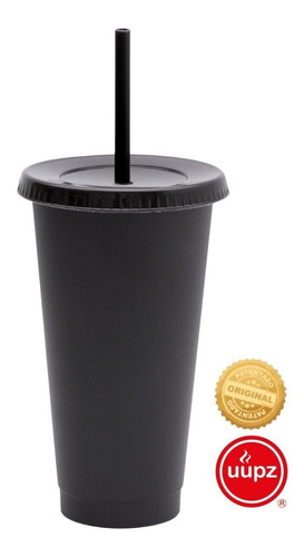 10 Vasos Reusables Con Popote Para Cafe Frio 24 Oz