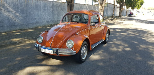 FUSCA 1500 1974 DE COLEÇÃO PLACA PRETA JÁ NO PADRÃO MERCOSUL