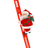 Toy Santa Claus Sube Y Baja Escaleras Musicales