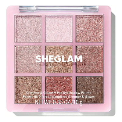 Sheglam 9-pan Eyeshadow Palette Glimmer & Gleam Glimmer And Gleams | MercadoLibre