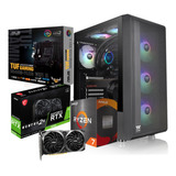 Torre Gamer Amd Ryzen 7 5700x Ddr4 32gb Ssd 1tb Rtx 3050 8gb