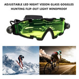 Gafas De Visión Nocturna Ring Con Lente De Motocicleta Verde