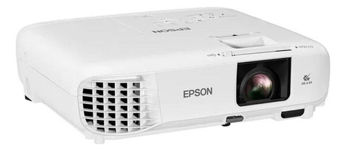 Video Proyector Epson Powerlite E20 Xga 3lcd 3400 Lumens Color Blanco